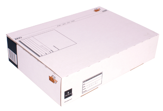 Boîte postale 5 CleverPack 430x300x90mm blanc 25 pièces
