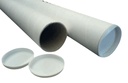 Verzendkoker CleverPack A3 330x50mm met doppen wit pak à 20 stuks