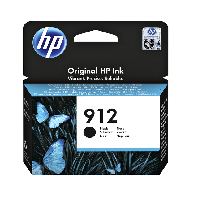 Cartouche d'encre HP 3YL80AE 912 noir