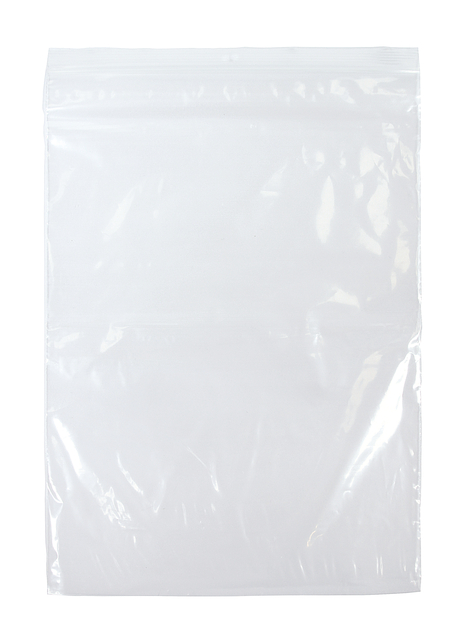 Sachet d'emballage IEZZY grip refermable 230x320mm 50mu 100 pièces