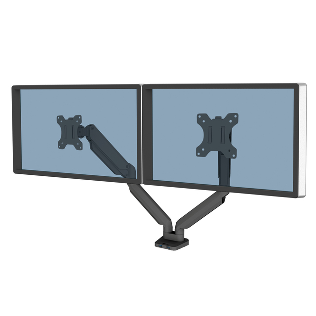 Bras écran Fellowes Platinum Series 2 écrans horizontaux