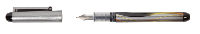 Stylo plume Pilot V-pen argent noir