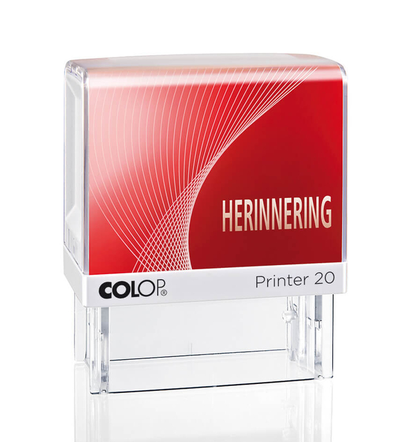 Tekststempel Colop Printer 20/L herinnering