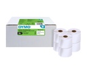 Etiquette Dymo LabelWriter carte nom 54x101mm 6 rouleaux 220 pcs blanc