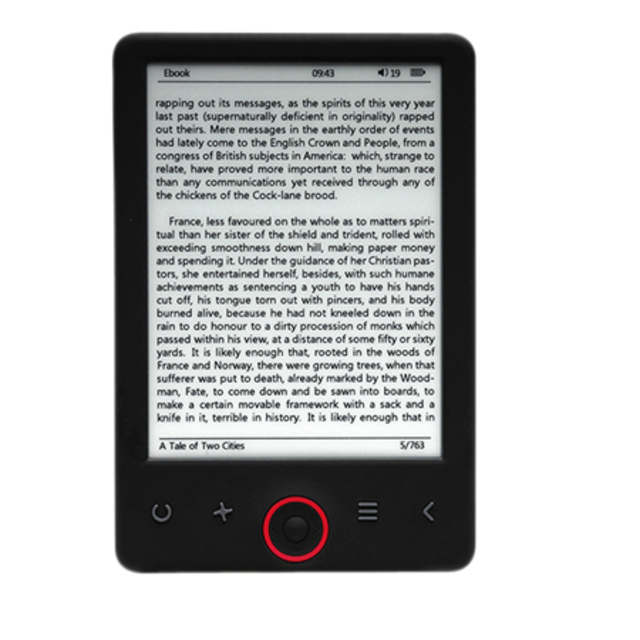 Denver - 6 inch Ereader EBO-620AS