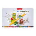 Feutre Bruynzeel Creatives Superpoints boîte 25 couleurs