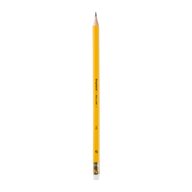 Crayon graphite Bruynzeel HB avec embout gomme