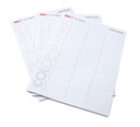 Etiquettes tampon Colop e-mark 48x18mm blanc 300 pièces