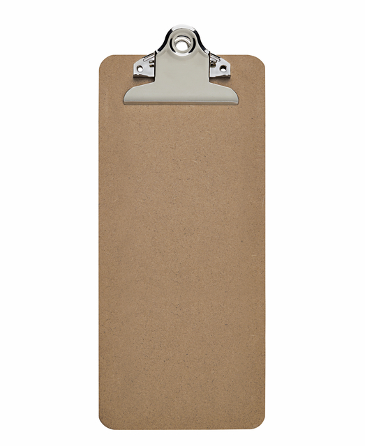 Klembord MAUL Classic Bill staand 280x115mm hardboard