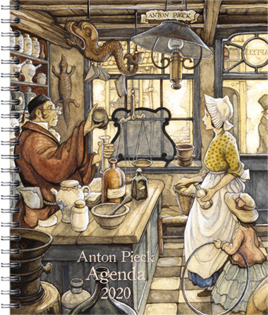 Anton Pieck Bureau-agenda Apotheek