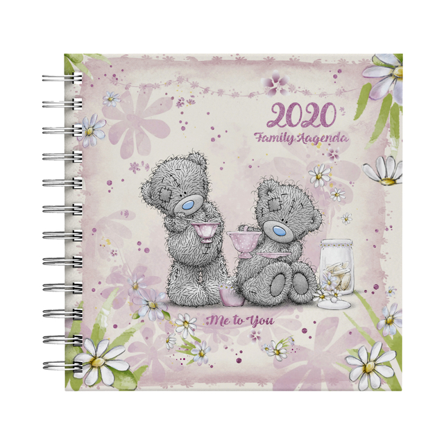 Agenda 2020 Me to you vierkant familie agenda 17x17cm