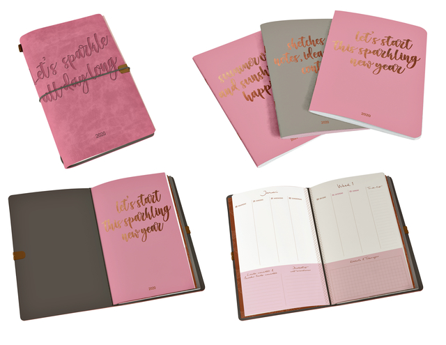Agenda 2020 Pink Ribbon A5
