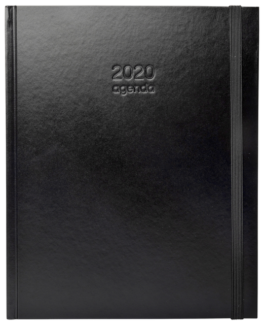 Ag20 A4 basis plus geb. zwart 'leather'