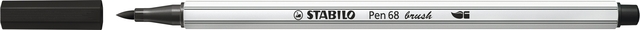 Brushstift STABILO Pen 568/46 zwart