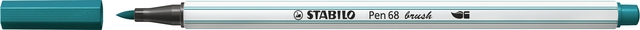 Feutre pinceau STABILO Pen 568/51 bleu vert