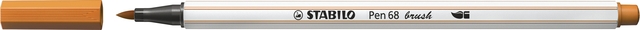 Brushstift STABILO Pen 568/89 donker oker