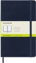 Carnet de notes Moleskine L 130x210mm uni rigide bleu saphir