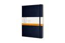 Carnet de notes Moleskine XL 190x250mm ligné bleu saphir