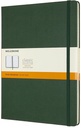 Carnet de notes Moleskine XL 190x250mm ligné vert myrte