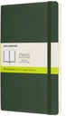 Carnet de notes Moleskine L 130x210mm uni vert myrte