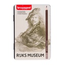 Crayon graphite Rijksmuseum Rembrandt set 12 duretés gris