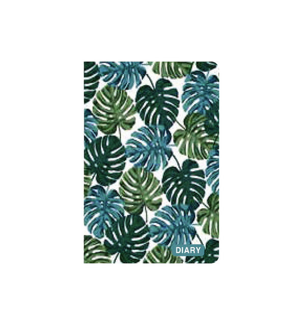 Agenda 2020 GoStationery A6 Tropical Leaf