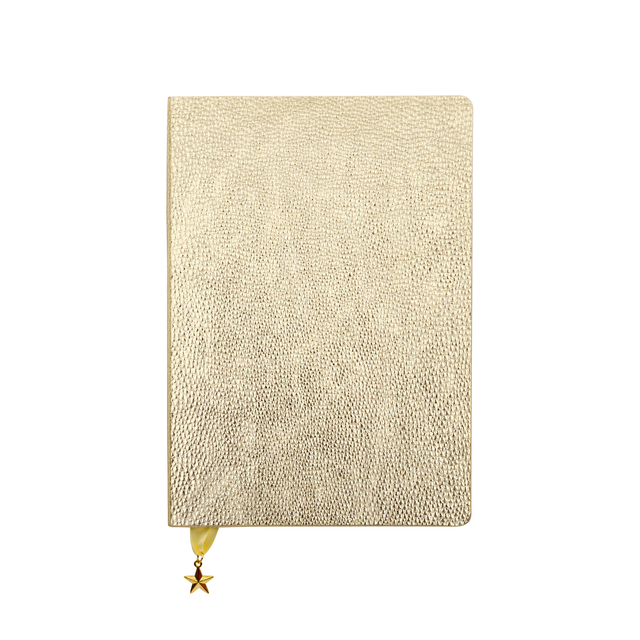 Agenda undated Go A5 Glitters Goud