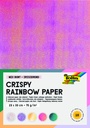 Papier irisé Folia 23x33cm 75g 10 feuilles assorti