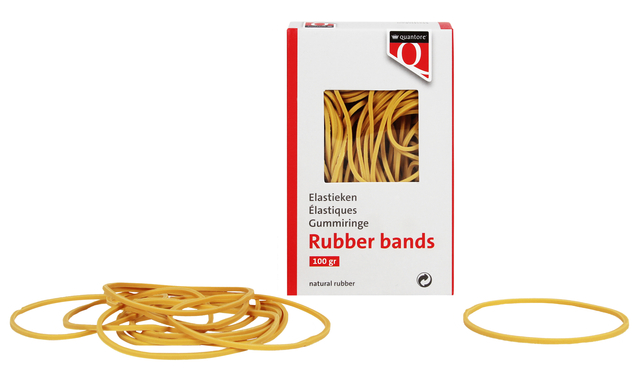 Elastiek Quantore 18 80x1,5x1mm 100gram