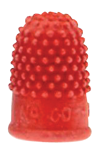 Doigtier de comptage Ø14mm rouge 20 pièces