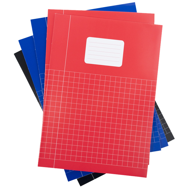 Schrift SOHO Basic A4 ruit 10x10mm 80 pagina's 60gr pak à 5 stuks