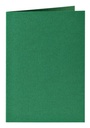Carte de correspondance Papicolor double 105x148mm vert sapin 6 pièces
