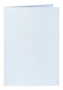 Correspondentiekaart Papicolor dubbel 105x148mm babyblauw pak à 6 stuks