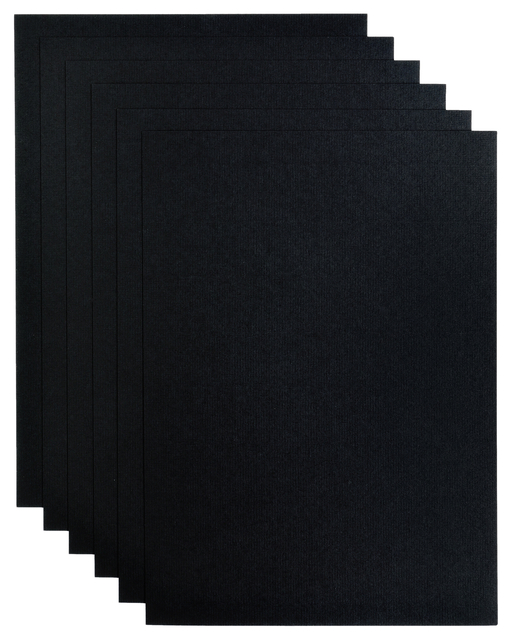 Papier copieur Papicolor A4 100g noir corbeau 12 feuilles