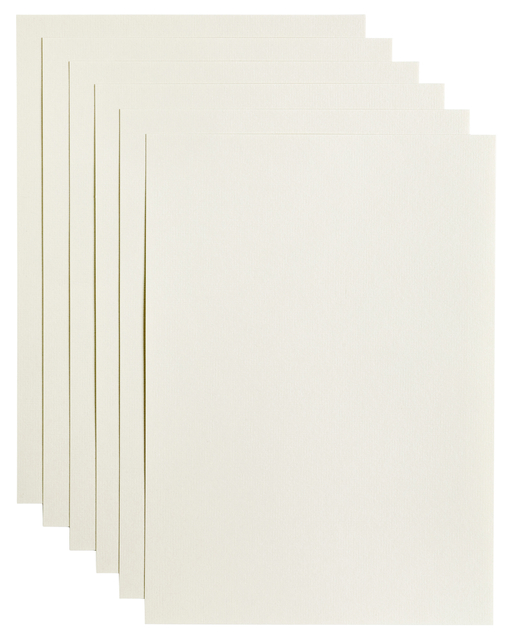 Papier copieur Papicolor A4 200g blanc 6 feuilles