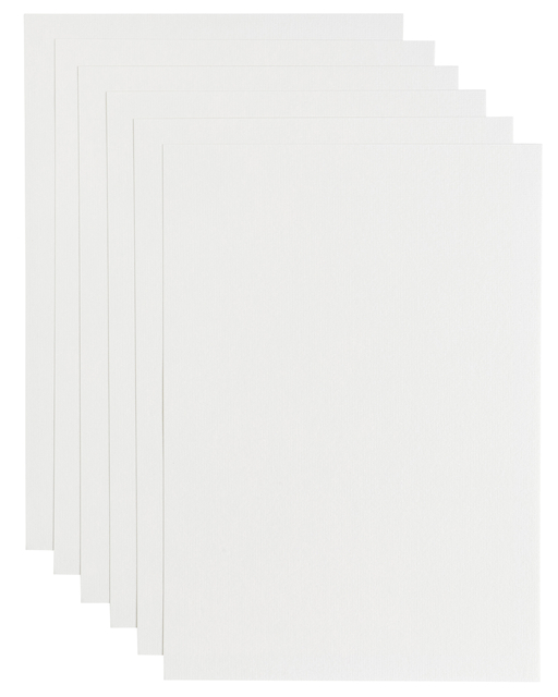 Papier copieur Papicolor A4 200g blanc 6 feuilles