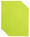Papier copieur Papicolor A4 200g vert pomme 6 feuilles