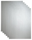 Papier copieur Papicolor A4 300g argent métallisé 3 feuilles