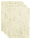 Papier copieur Papicolor A4 200g ivoire marbré 6 feuilles