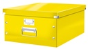 Opbergdoos Leitz Click & Store WOW groot 369x200x482mm geel