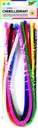 Fil chenille Folia 50cm diamètre 8mm 10 pièces assorti