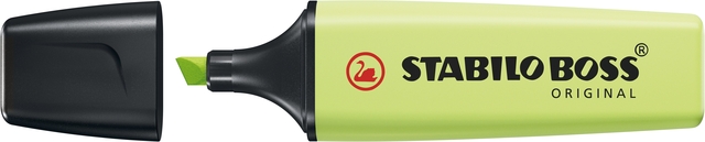 Surligneur STABILO Boss Original 70/133 pastel touche citron vert