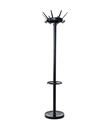 Portemanteau sur pied MAULcaligo 175cm 32 crochets noir RAL 9004