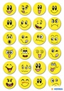 Stickers HERMA Magic Smiley yeux rieurs
