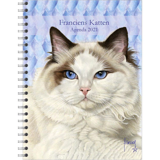 Ag21 Franciens Kattenagenda A5 spir Pers