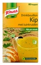 Bouillon à boire Knorr Poulet et herbes 80 pièces