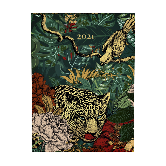 Ag21 Botanic A5 familieplanner