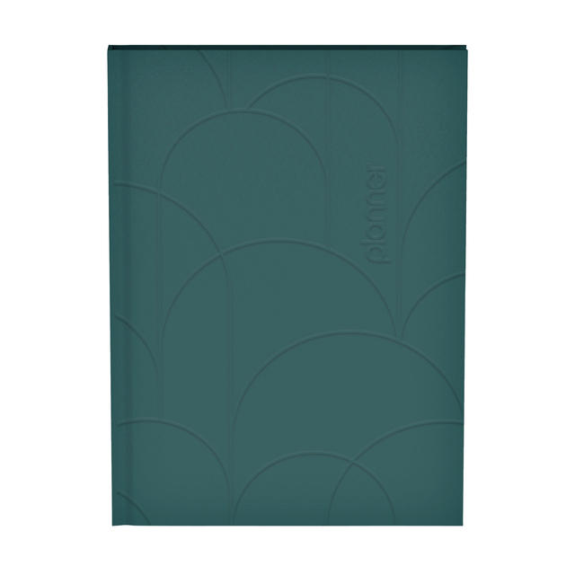 Ag21 Pure deep green A5 undated planner