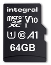 Carte mémoire Integral Micro SDXC V10 64Go