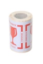 Etiquette de signalisation IEZZY Verre 80mmx100m rouge 250 pièces